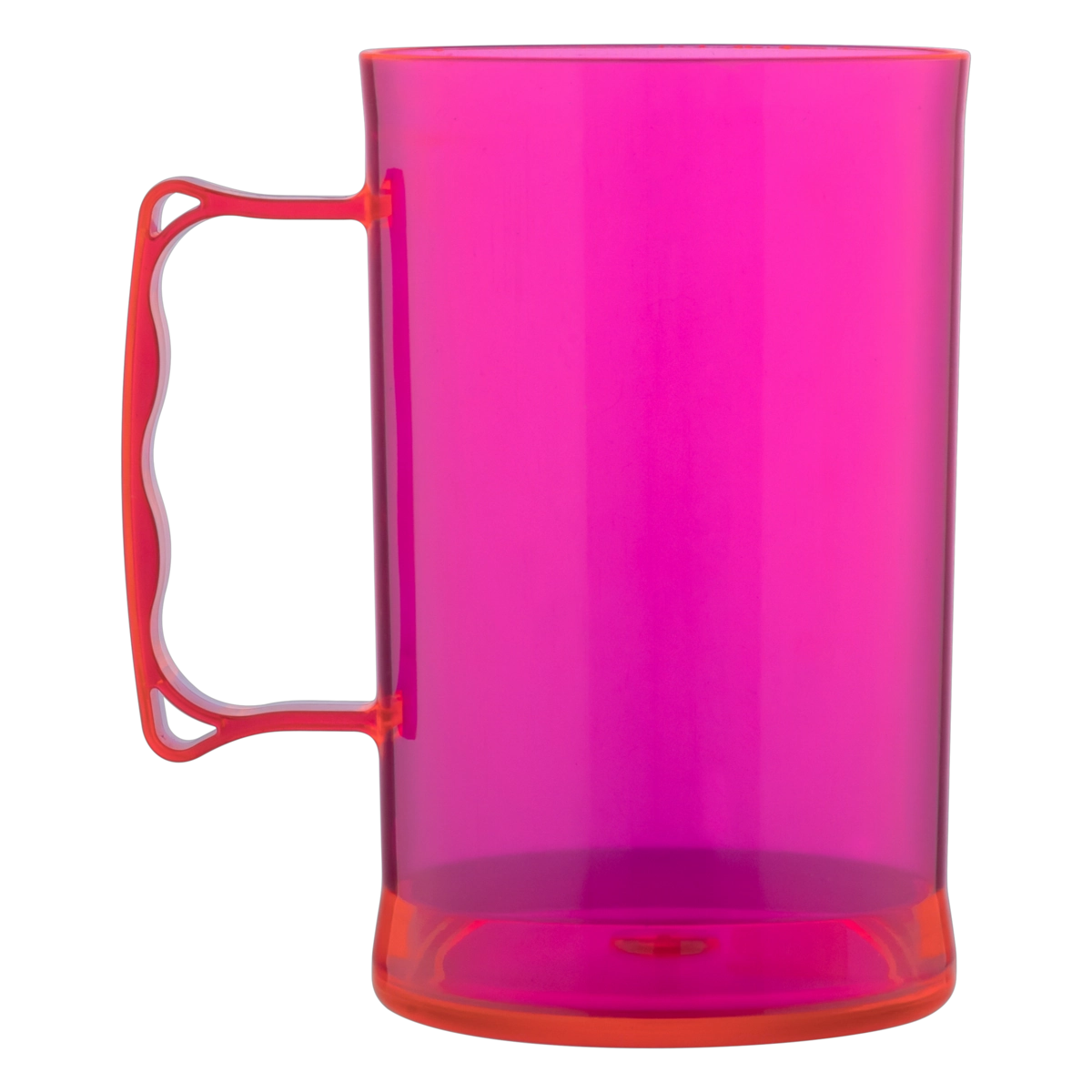 Caneco Para Chopp Rosa Neon 450ml Roder