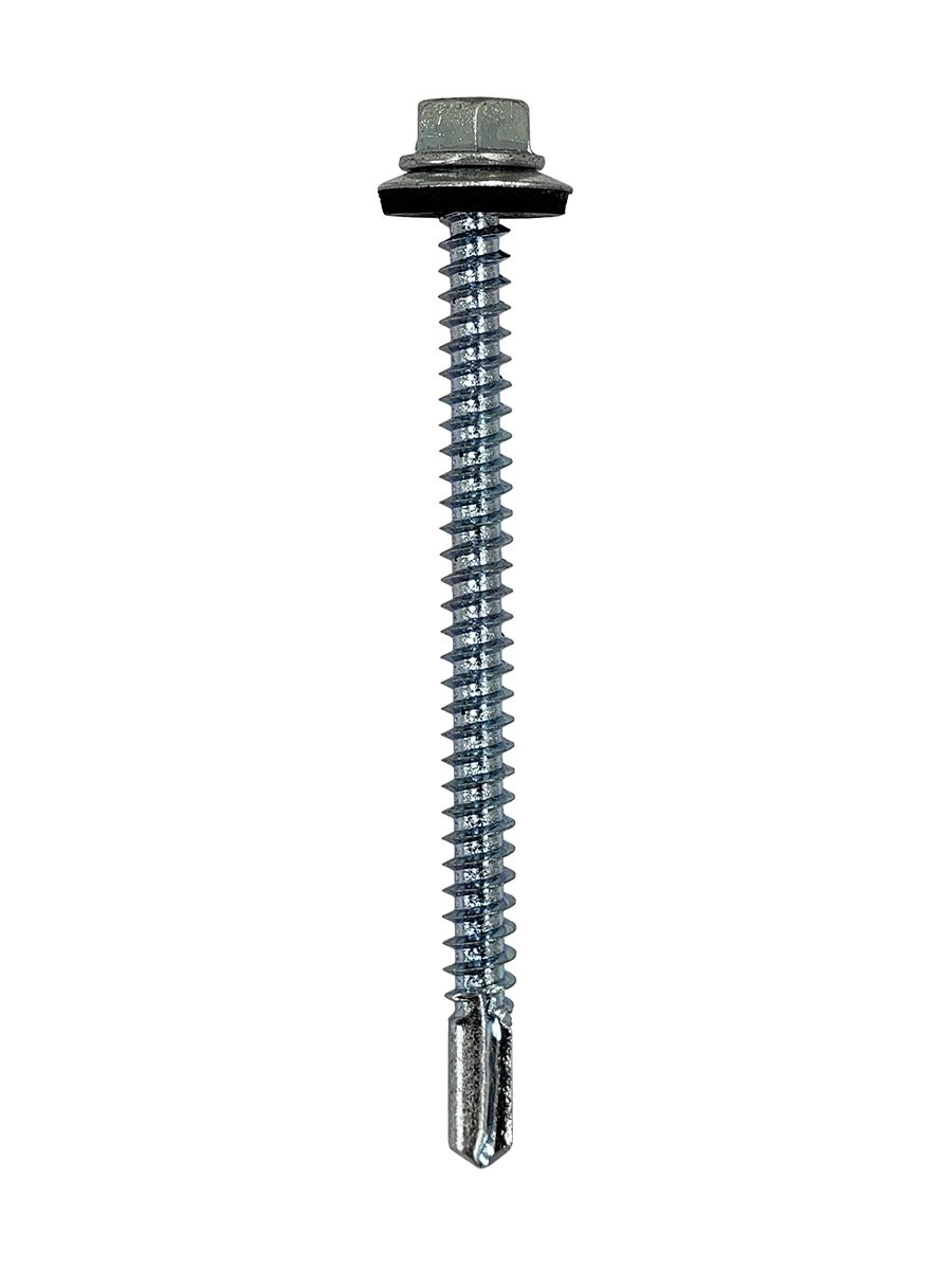 Parafuso Telha/metal Cabo Flangeada Perfurante Arruela Fixa 100 Peças Stein 14x4 (5.5x102)