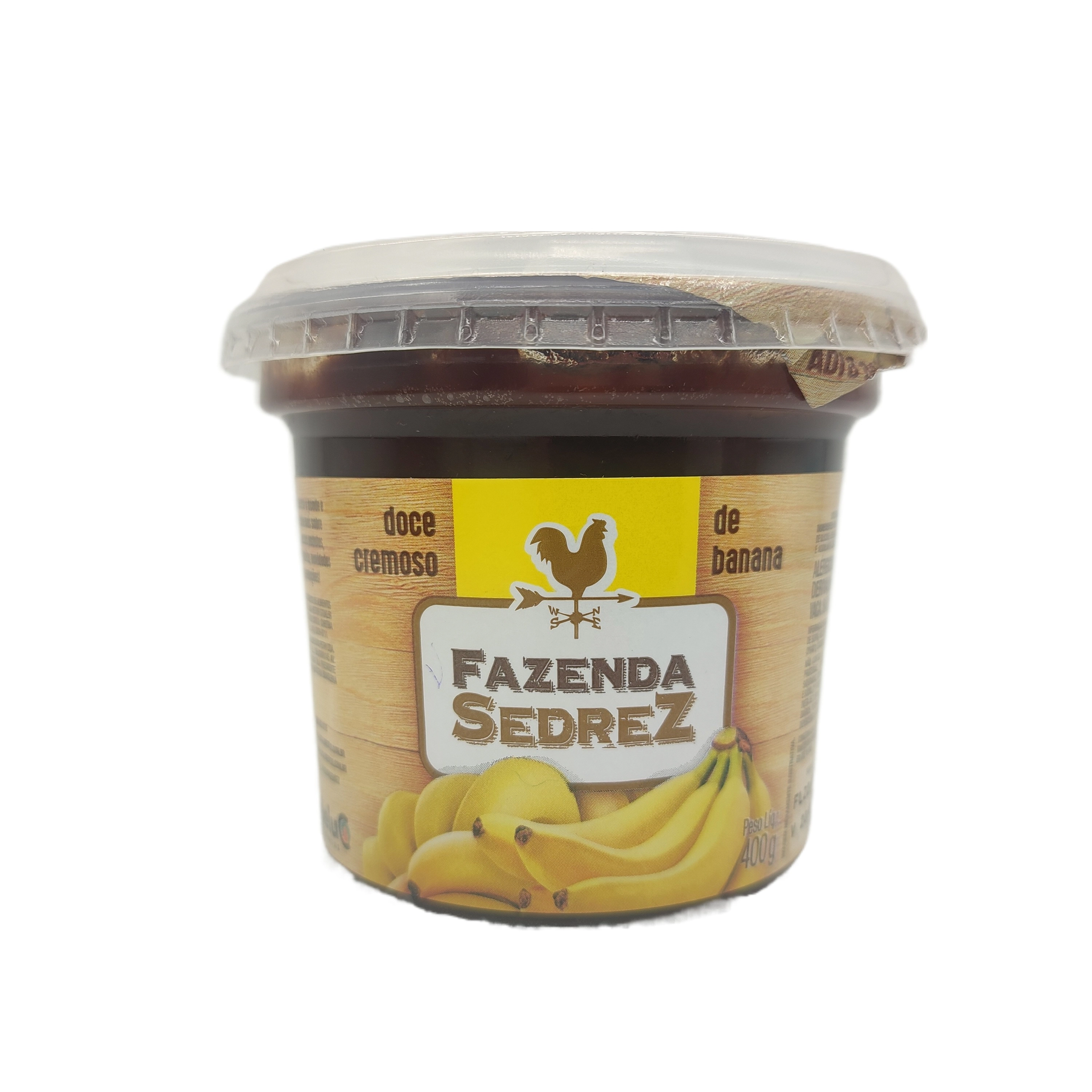 Doce Cremoso Sabor Banana 400g Fazenda Sedrez