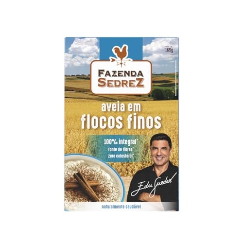 Aveia Em Flocos Finos 165g Fazenda Sedrez