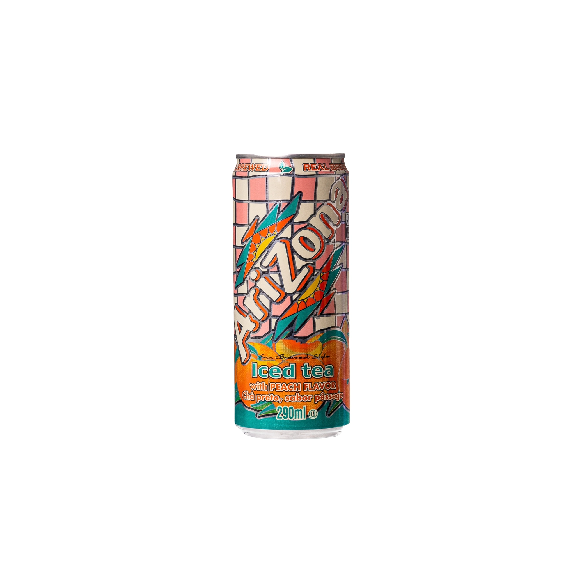 Cha Preto Arizona Pessego Lt 290ml