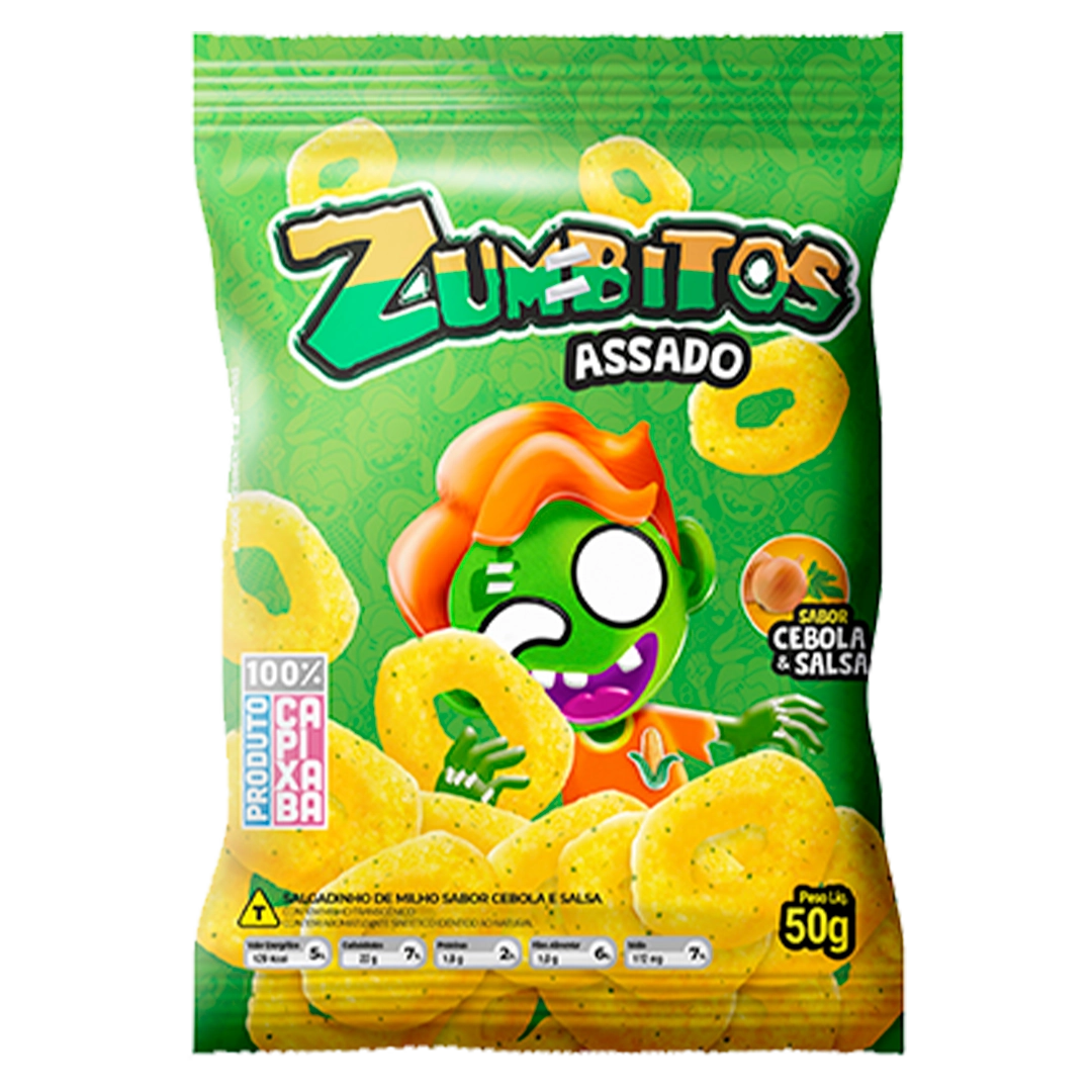 Chips Zumbitos Cebola E Salsa 50g