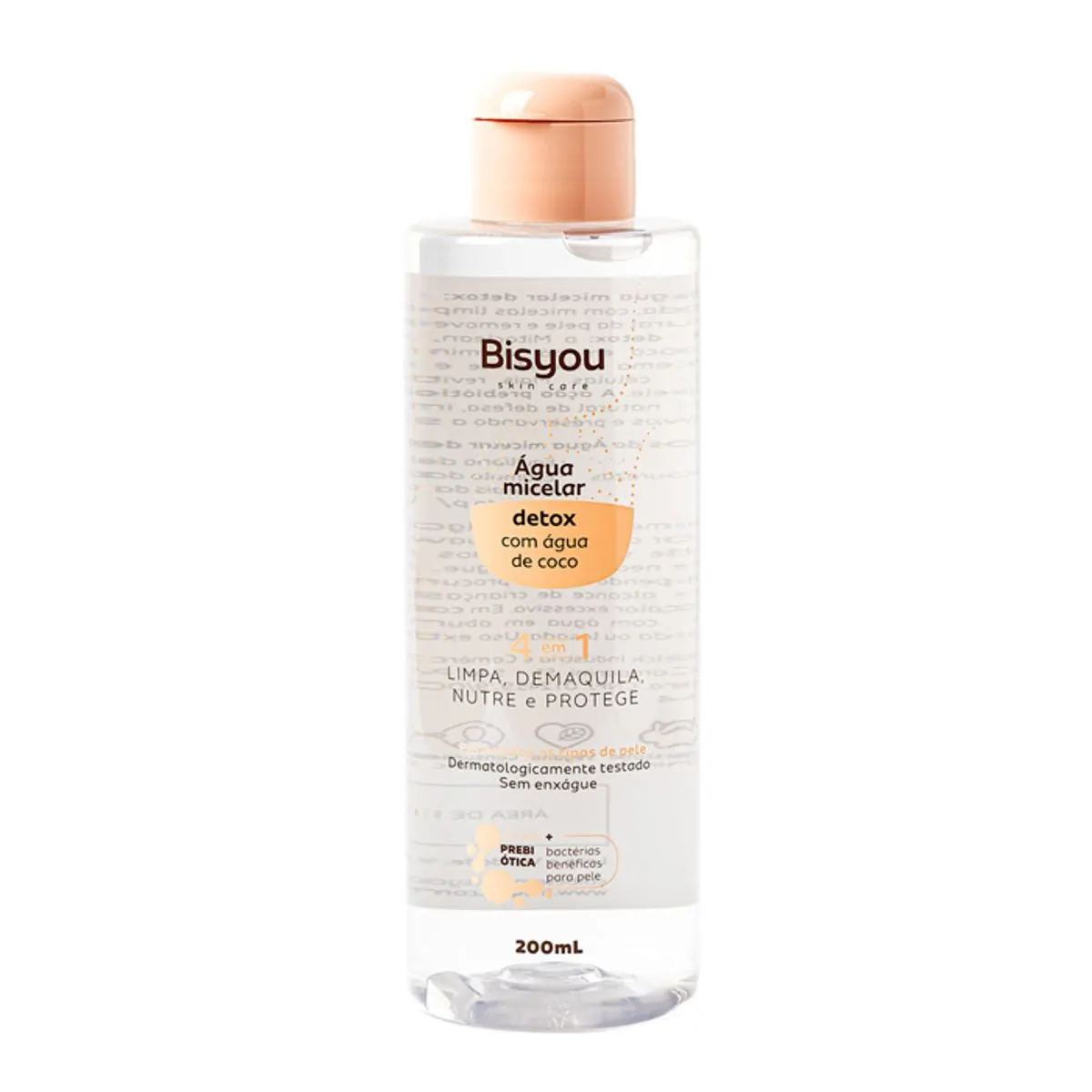 água Micelar Detox Bisyou Frasco 200ml