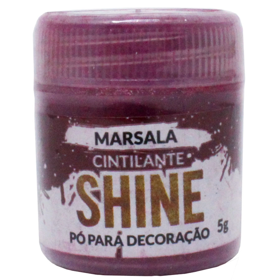 Corante Decor Po Cintilante Marsala 5g Iceberg