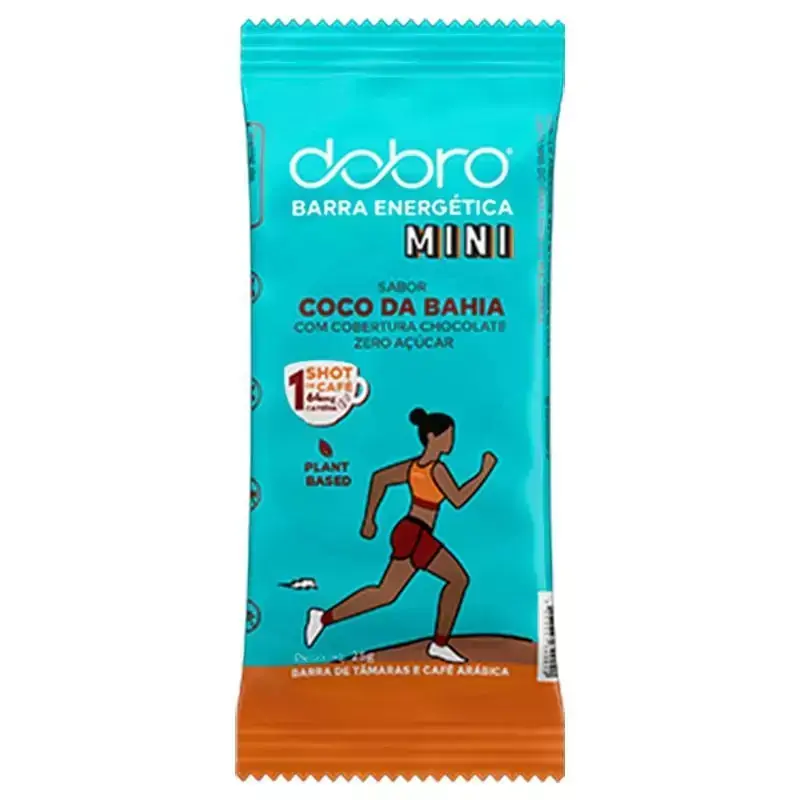 Barra Energética Coco da Bahia com Chocolate Dobro 25g