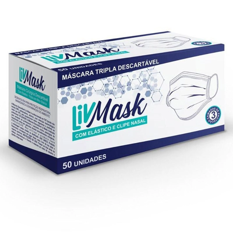 Mascara Tripla Liv Mask 50 Unidades