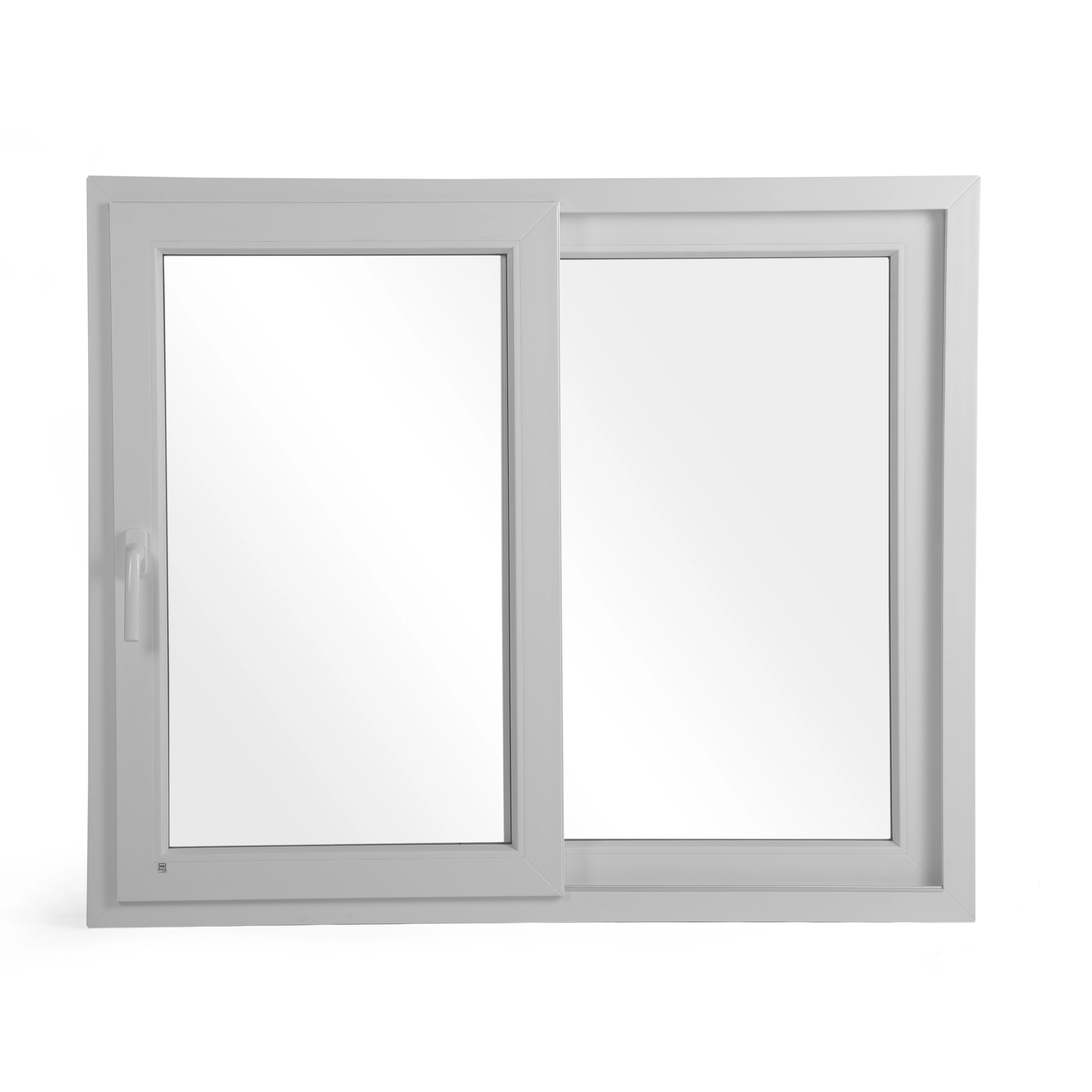 Janela de PVC de Correr 2 Folhas 100x120cm Shine Shine Branca