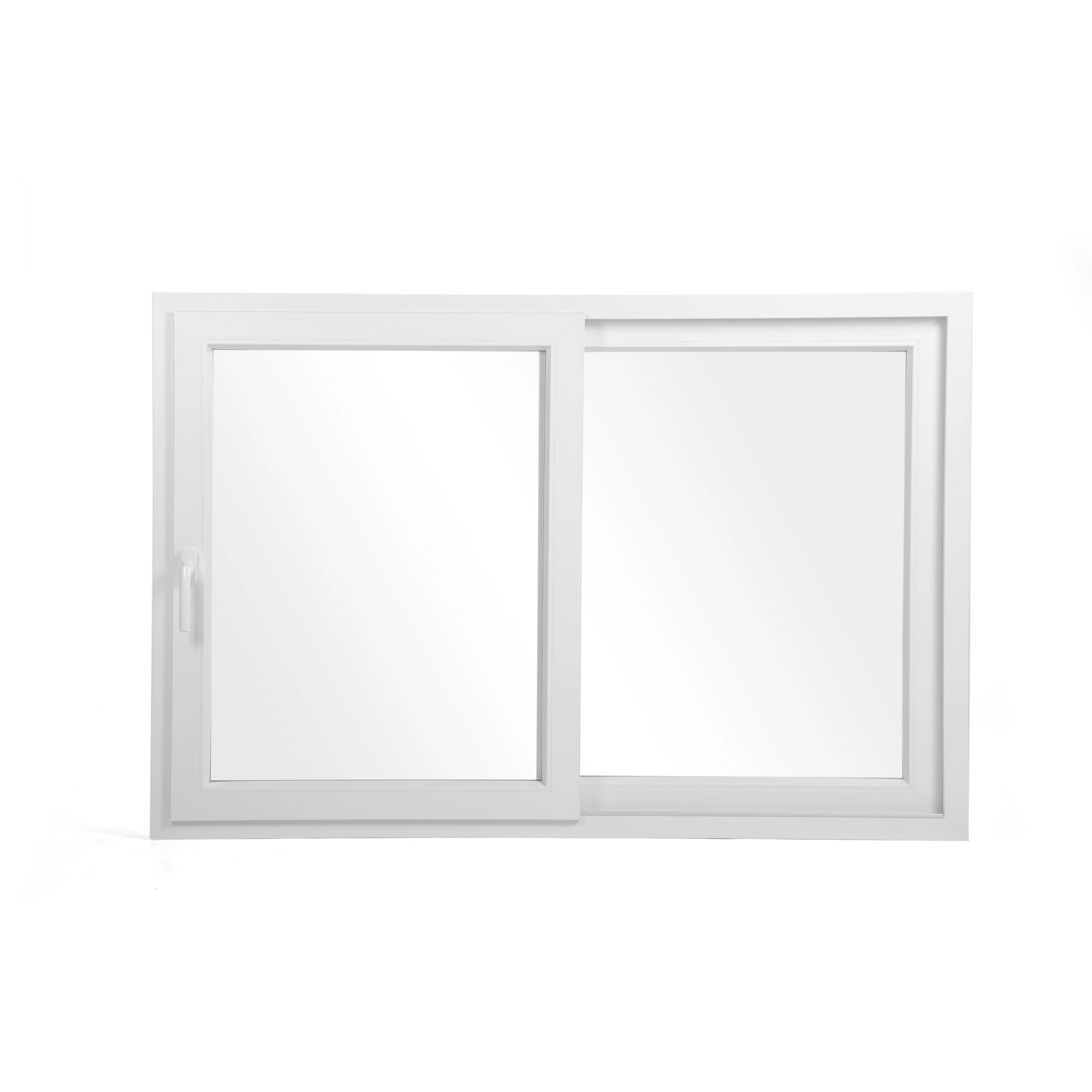 Janela de PVC de Correr 2 Folhas 100x150cm Shine Shine Branca