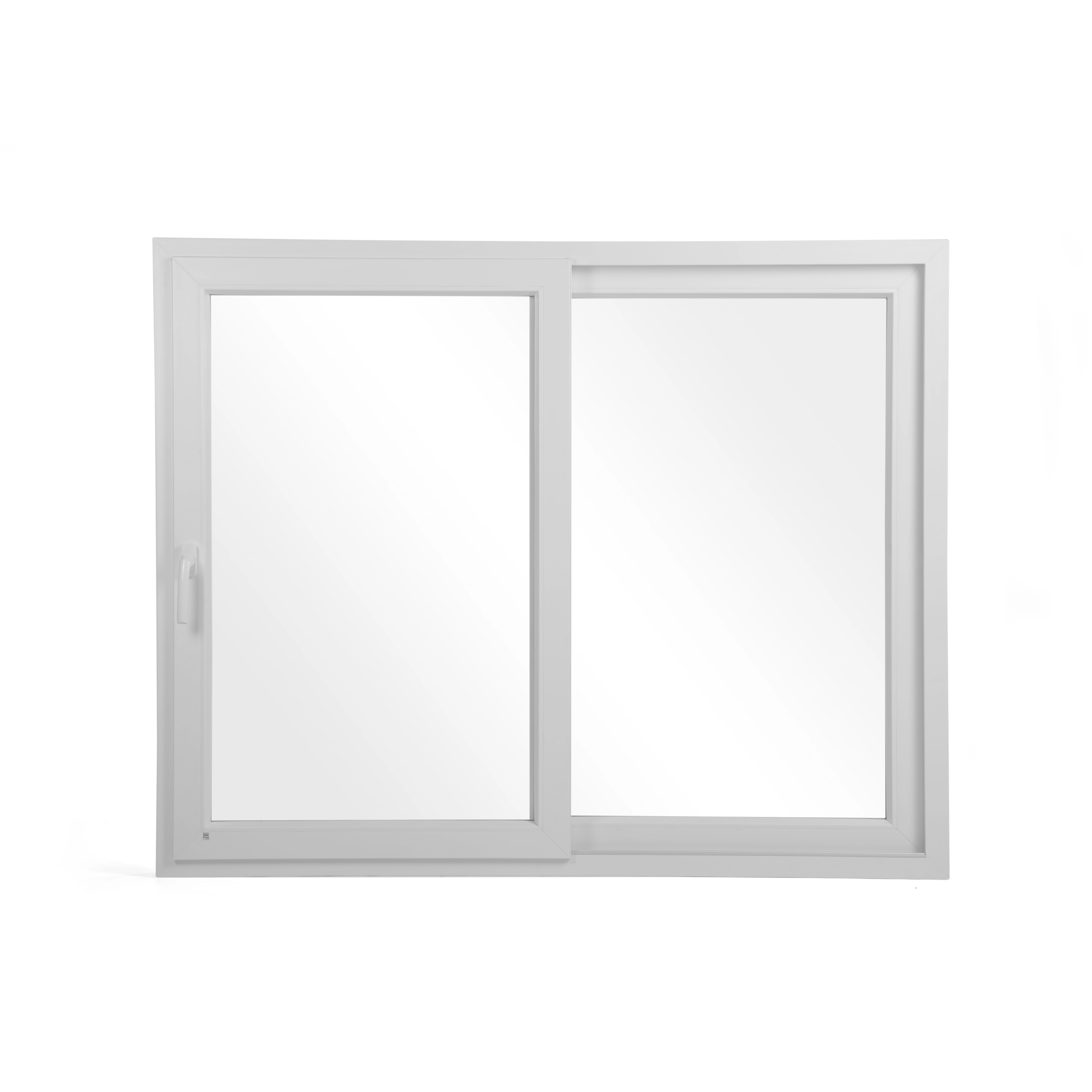 Janela de PVC de Correr 2 Folhas 120x150cm Shine Shine Branca