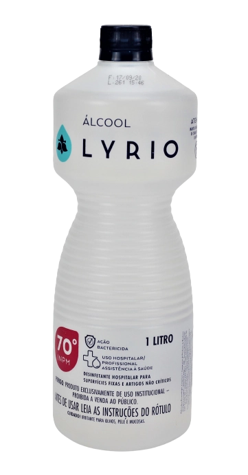 Alcool Liq.lyrio 1l 70 Inpm