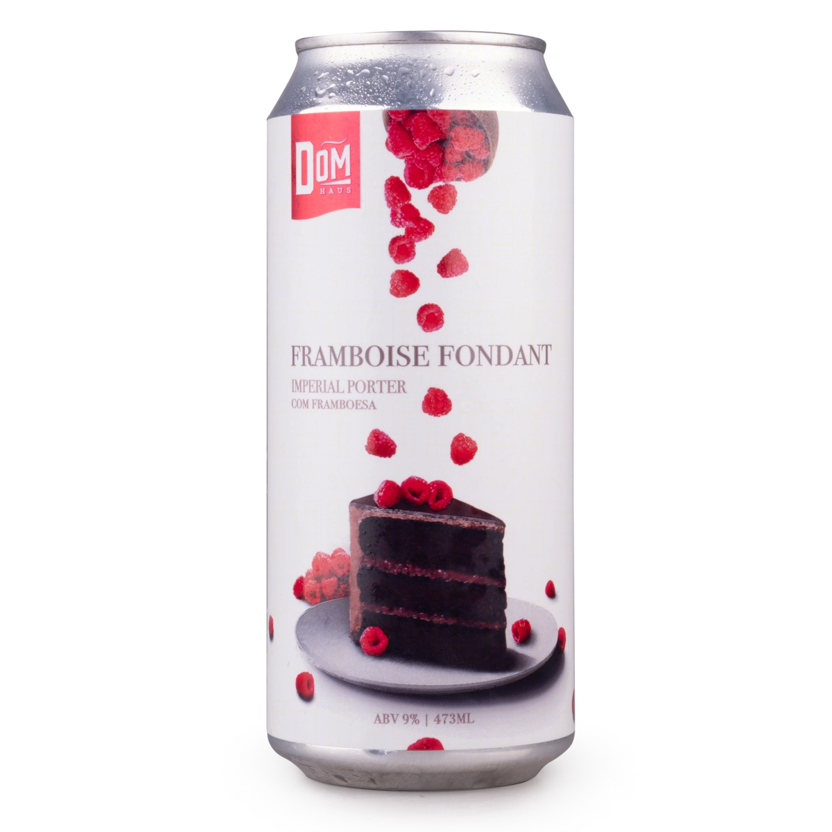 Chopp Imperial Porter Framboise Fondant Dom Haus Lata 473ml