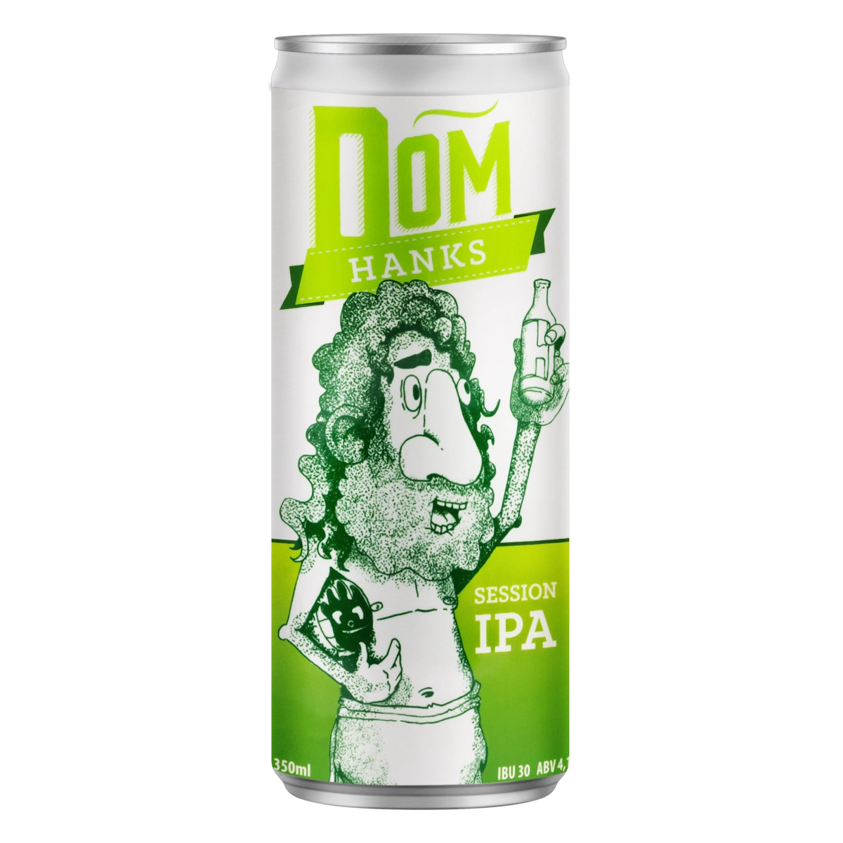 Cerveja Session IPA Puro Malte Dom Hanks Dom Haus Lata 350ml