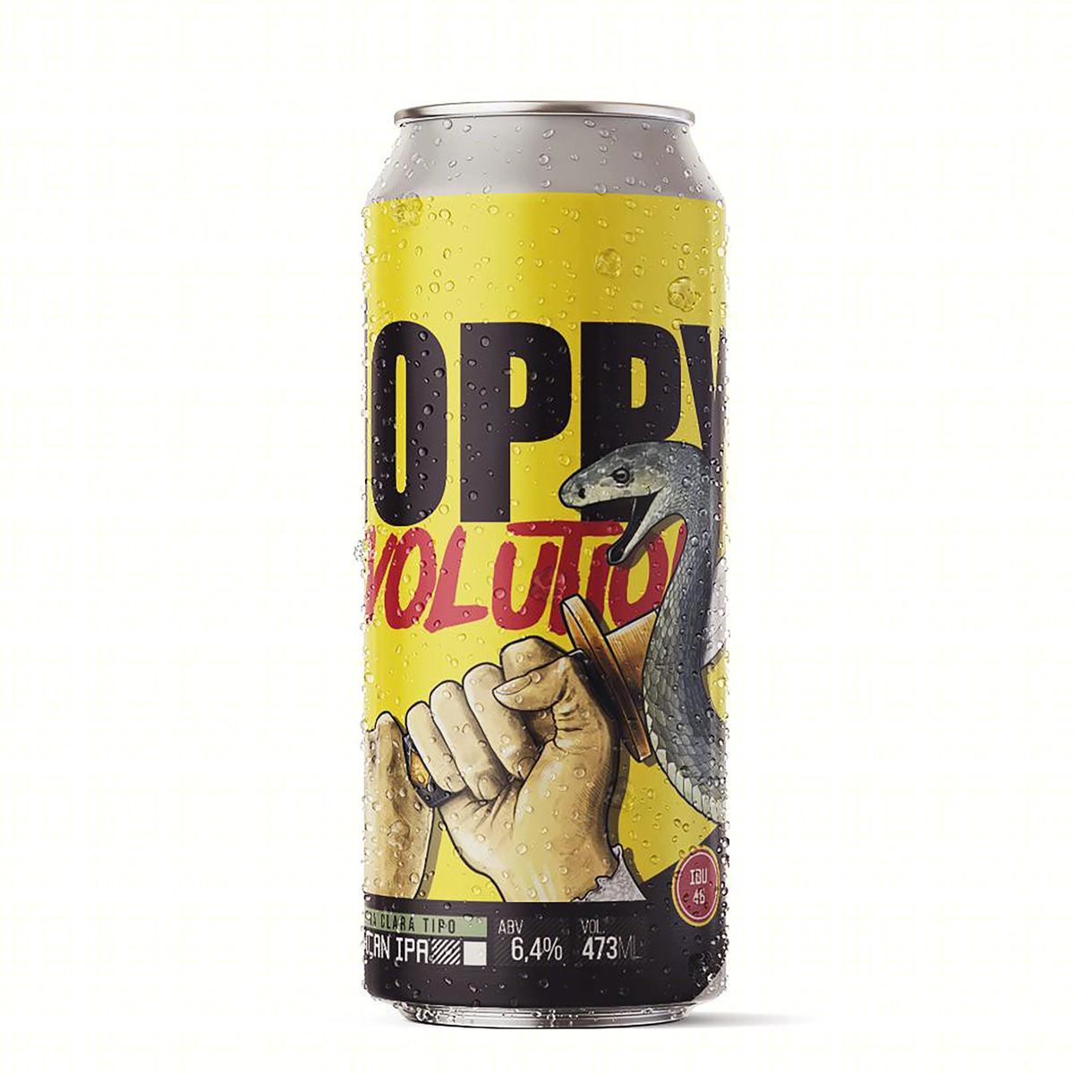 Cerveja American Ipa Hoppy Revolution Killbrew 500ml