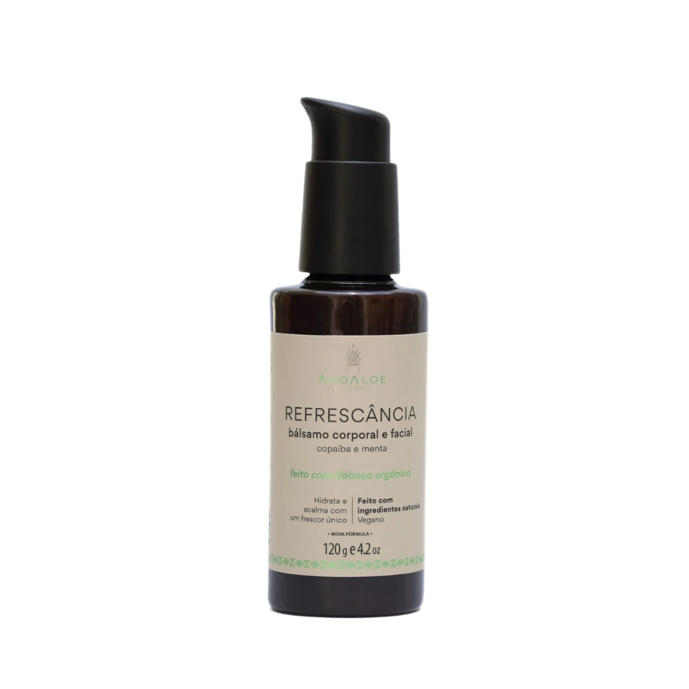 Locao Hidratante Corporal Ahoaloe Refrescancia 120ml