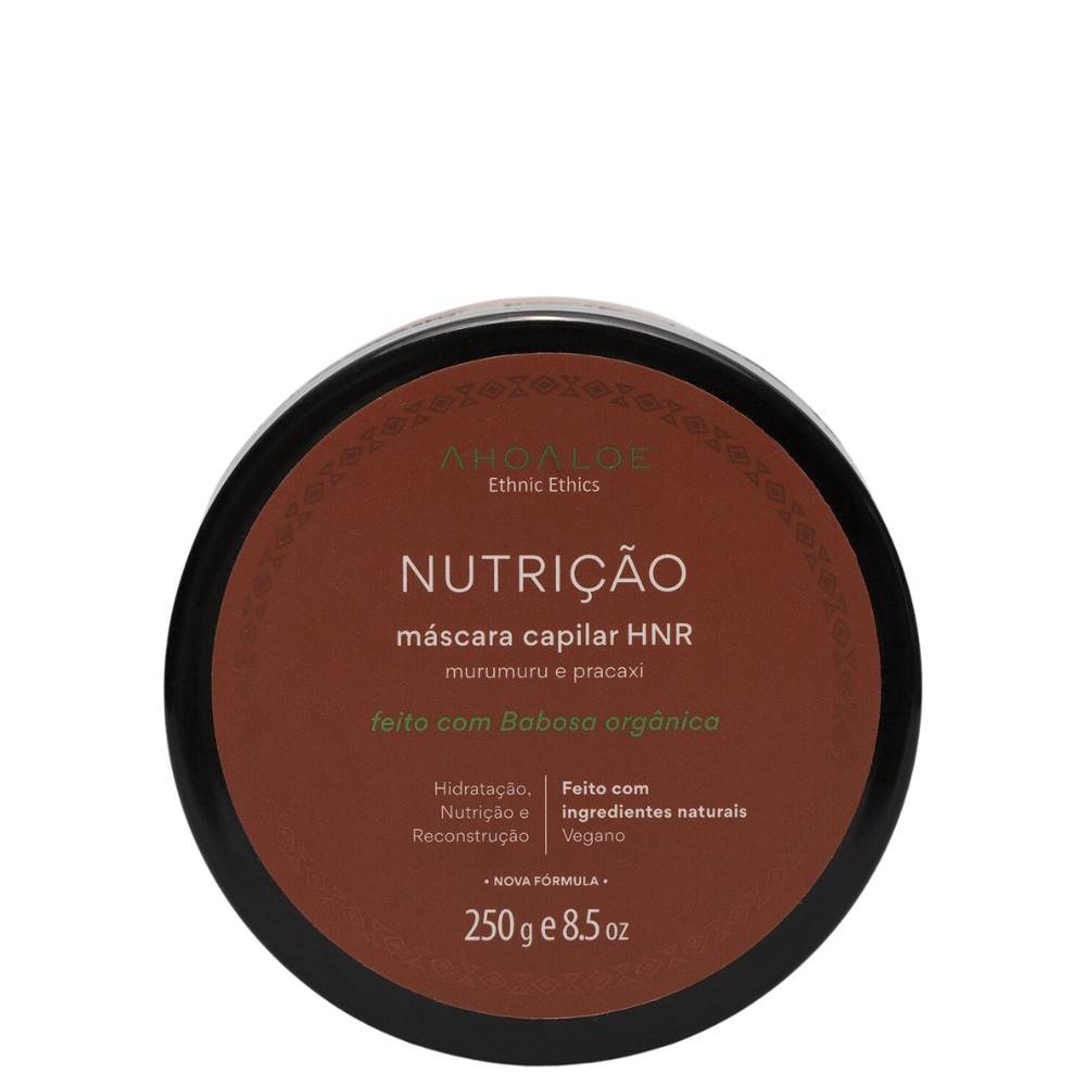 Mascara Tratamento Ahoaloe Vegano Nutricao 250g