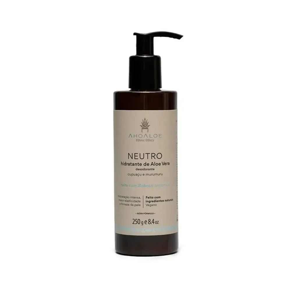 Hidratante Corporal Ahoaloe Neutro 250ml