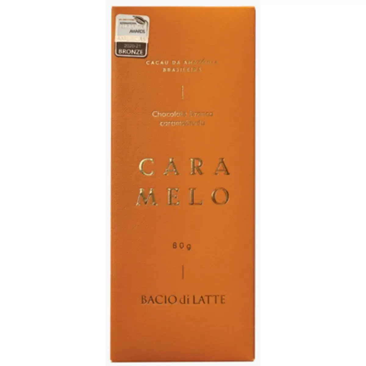 Chocolate Caramelizado Bacio 80g
