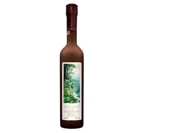 Licor Fino Cioccolato Belga Bacio Di Latte Garrafa 500ml