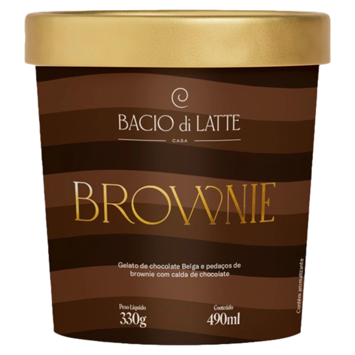 Gelato Brownie Bacio di Latte Pote 490ml