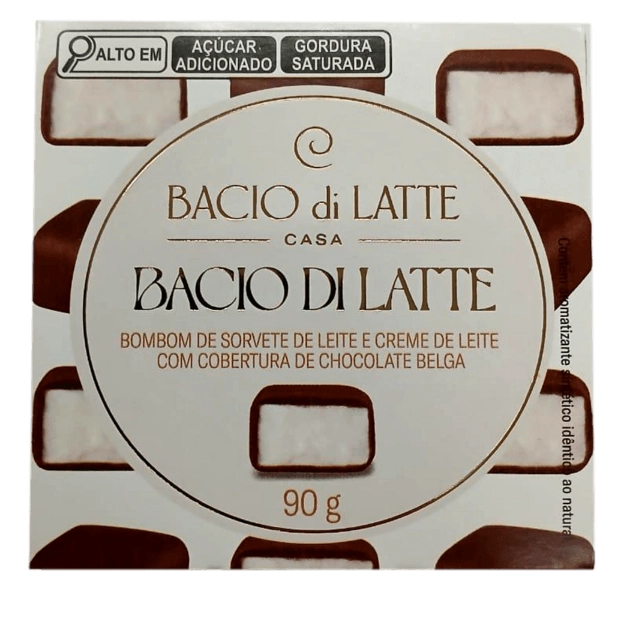 Bombom De Sorvete Bacio 90g