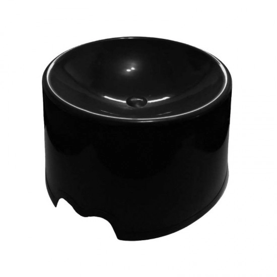 Comedouro Plastico Feed Cat Laranja Club Pet