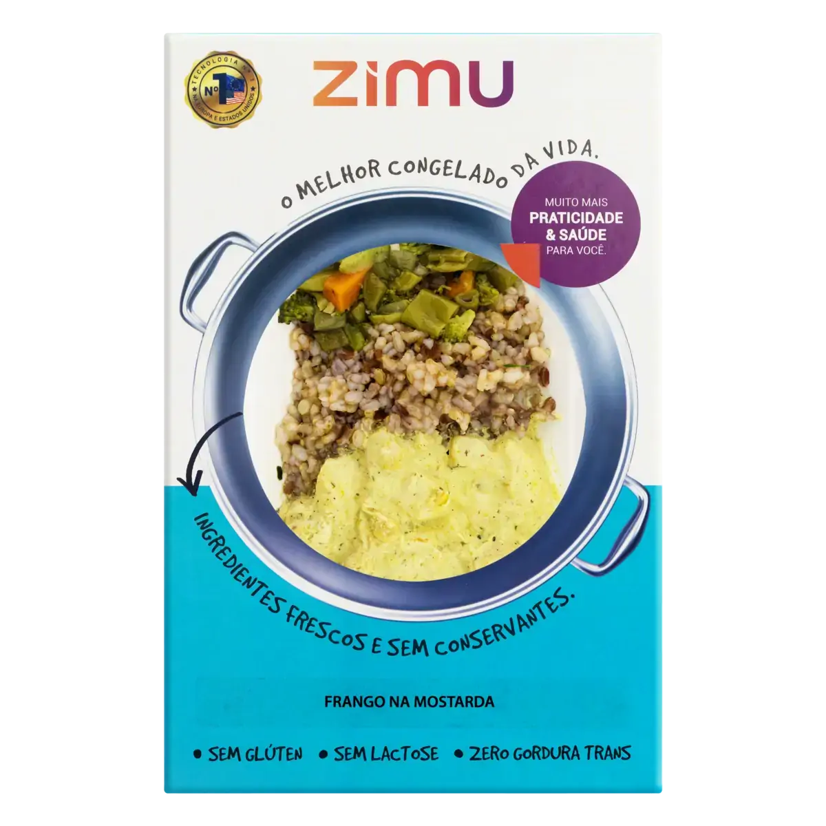 Frango Na Mostarda Zimu Caixa 350g