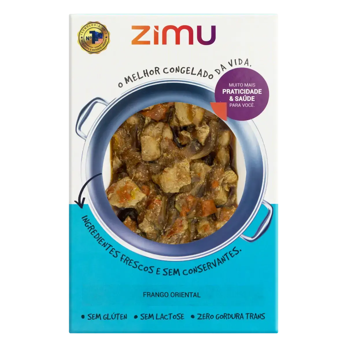 Frango Oriental Zimu Caixa 350g