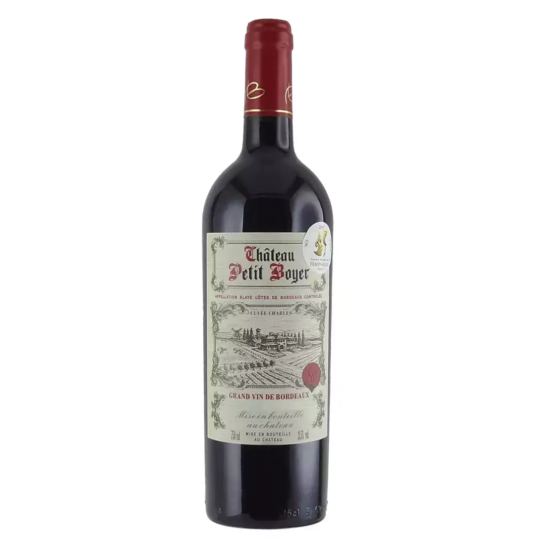 Vinho Château Petit Boyer Bordeaux Merlot 750ml