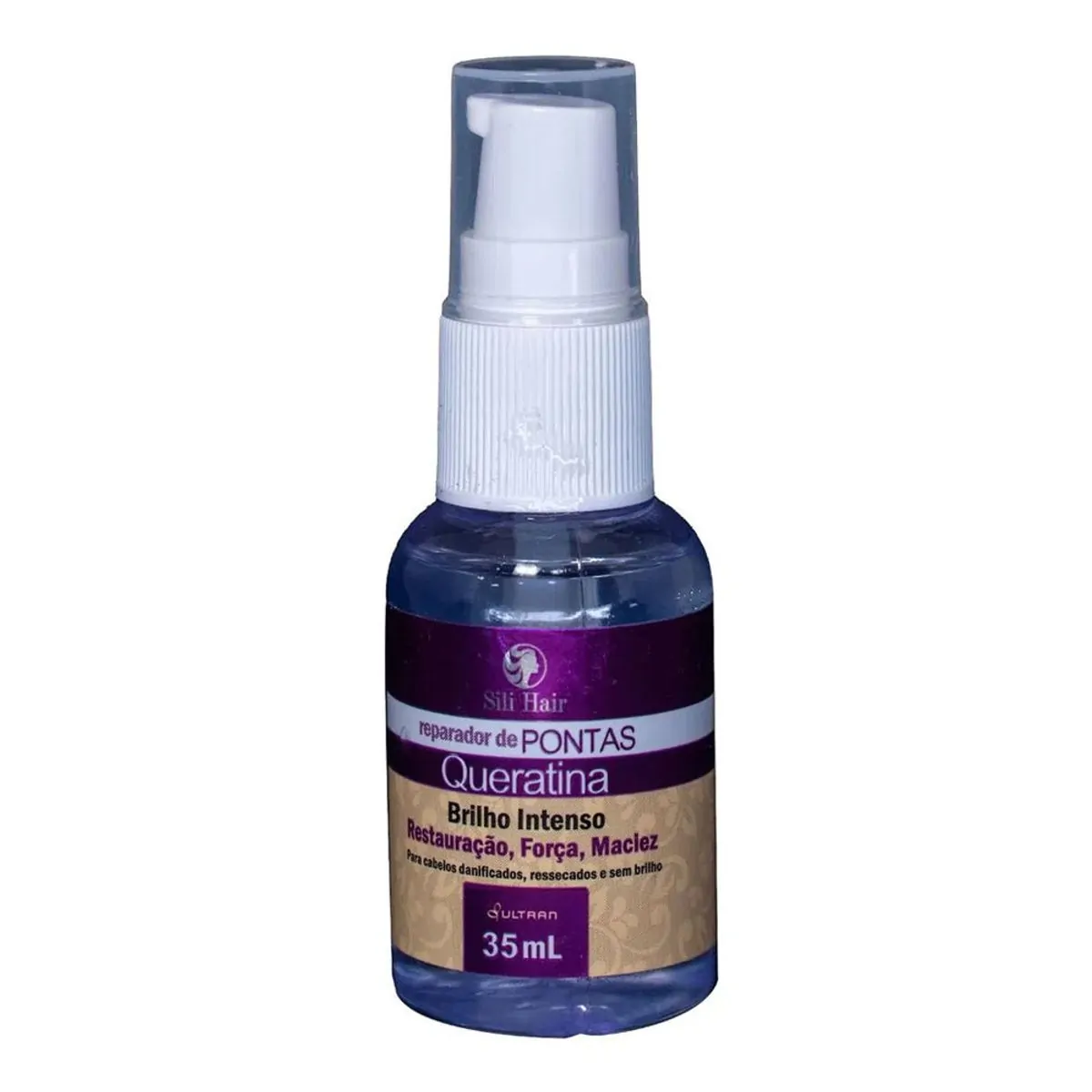 Reparador de Pontas Sili Hair Queratina Brilho Intenso 35ml