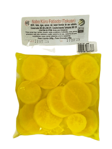 Nabo Kiiro Fatiado Cons Takuan Akari Pct 240g