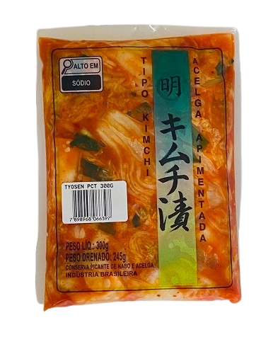 Acelga Apimentada Cons Tipo Kimchi Tyosen Akari Pct 300g