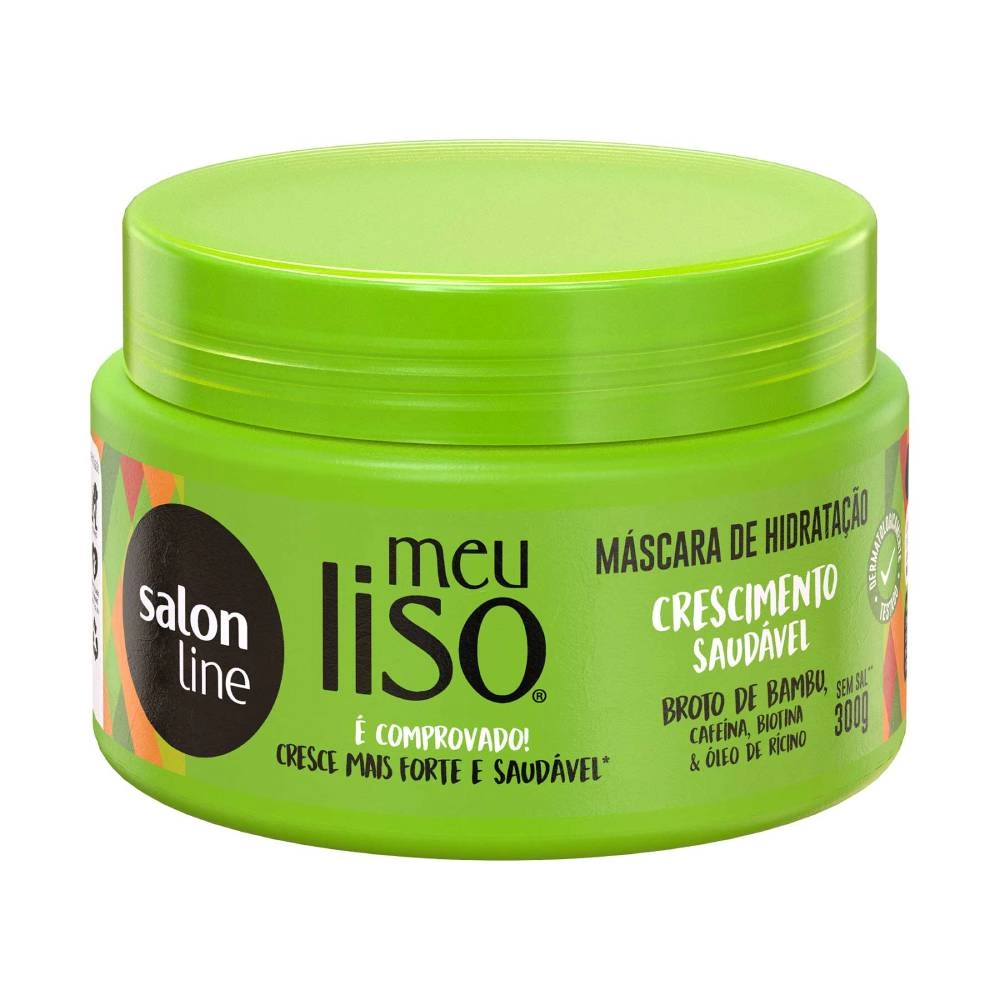 Mascara Salon Line 300gr Meu Liso Cresc.saudavel