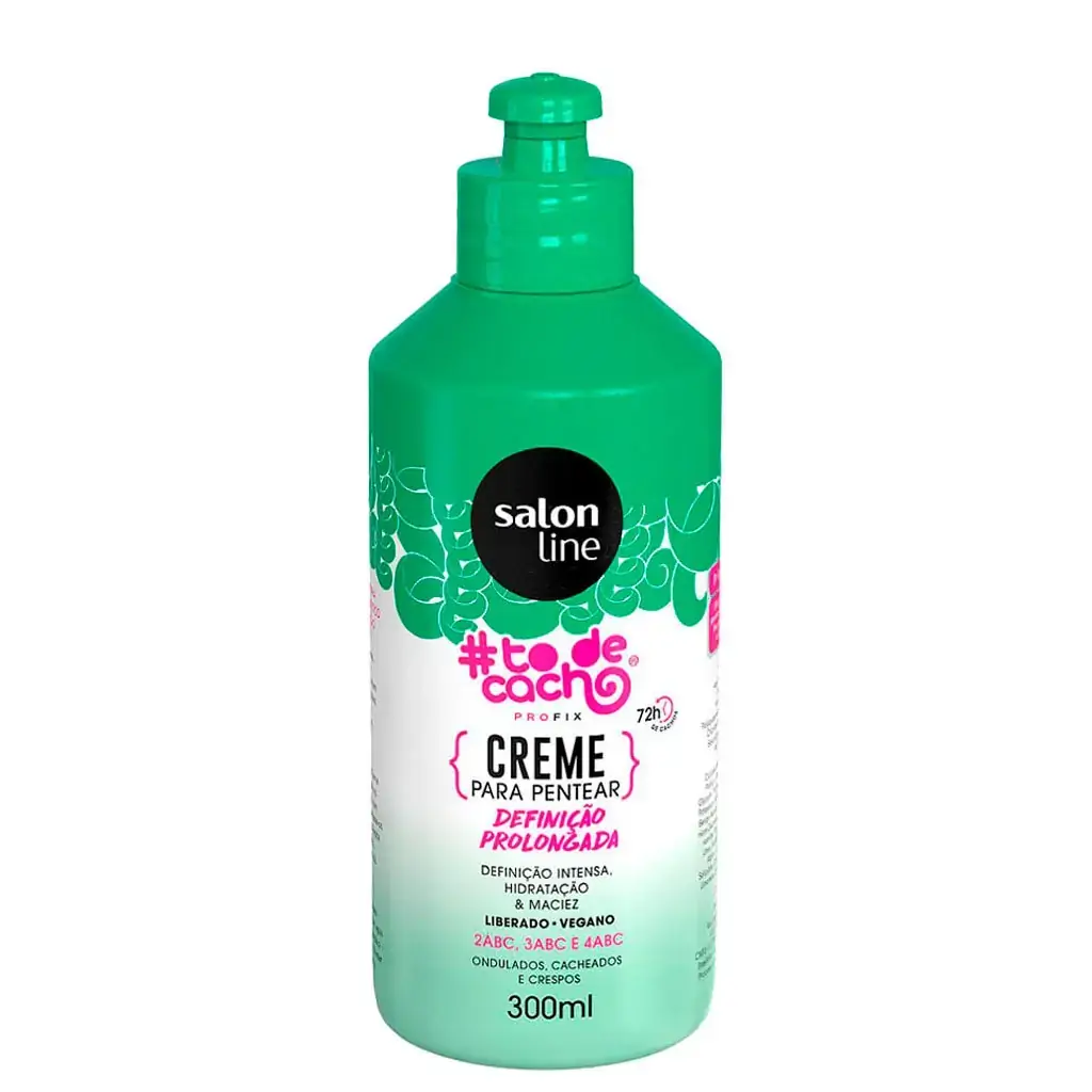 Creme para Pentear #todecacho Definição Prolongada Salon Line 300ml