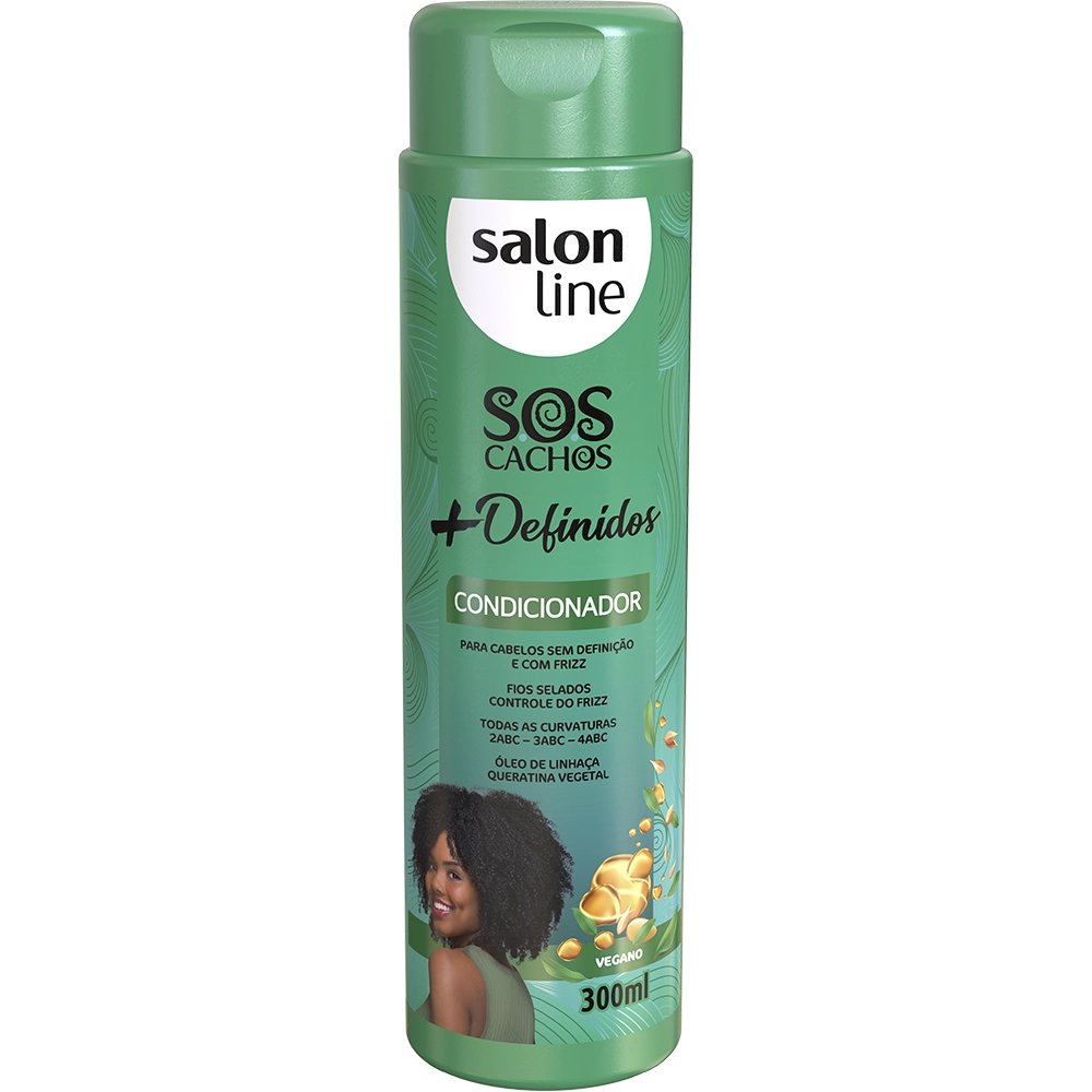 Condicionador SOS Cachos +Definidos Salon Line 300ml