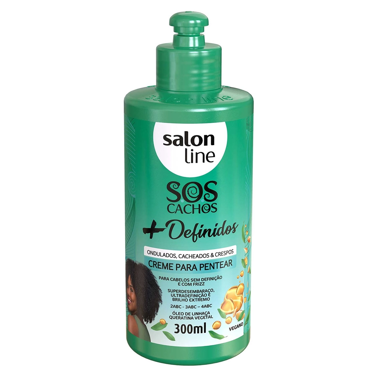 Creme para Pentear SOS Cachos +Definidos Salon Line 300ml