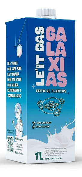 Beb Vegetal Amendoim Leite Das Galaxias 1l