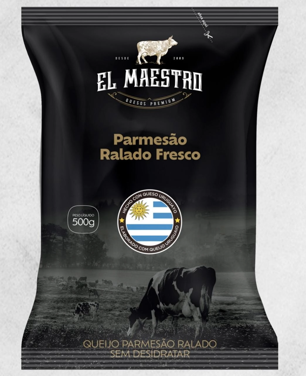 Qj Parmesao Ralado El Maestro 500g