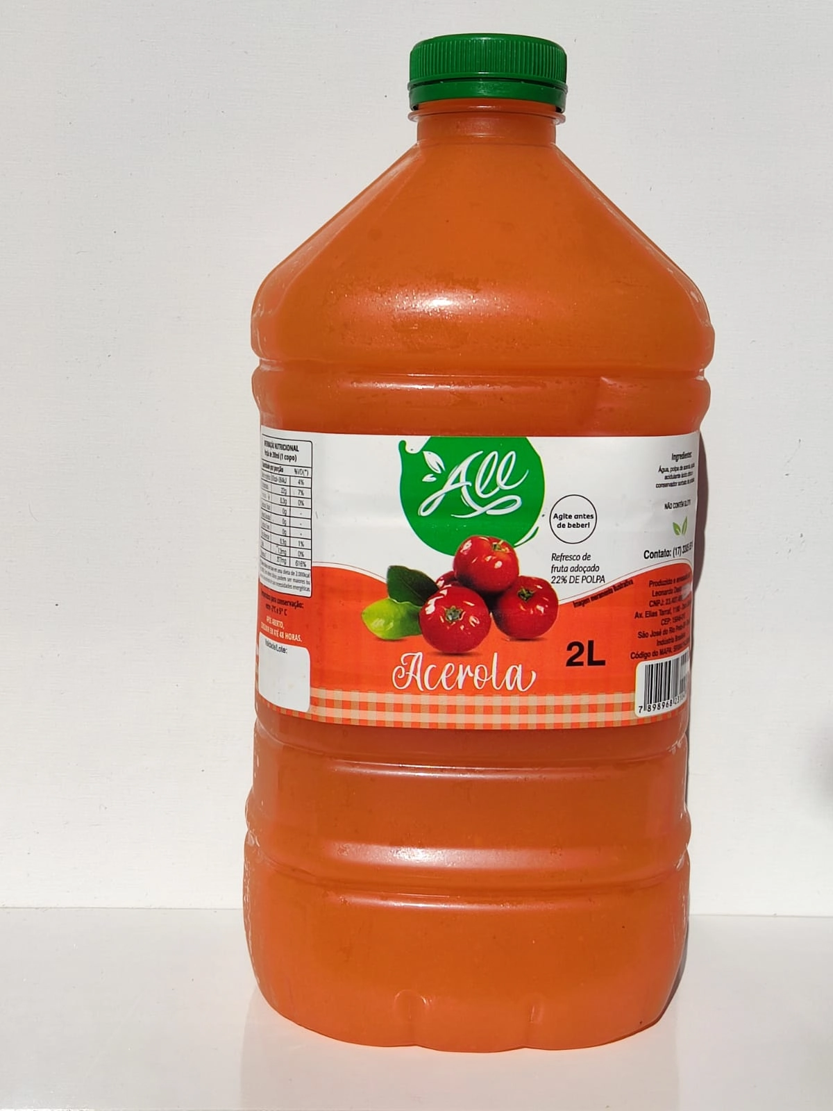 Suco Nat All Acerola 2l