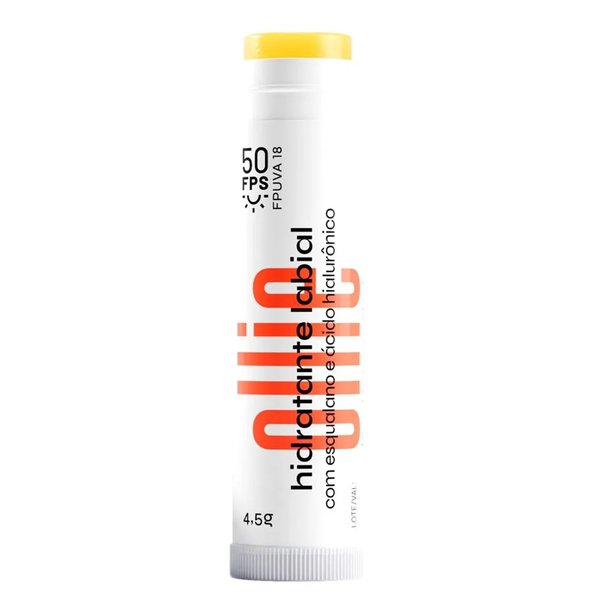 Hidratante Labial Bastão Menta Refrescante Fps 50 Ollie Caixa 4,5g