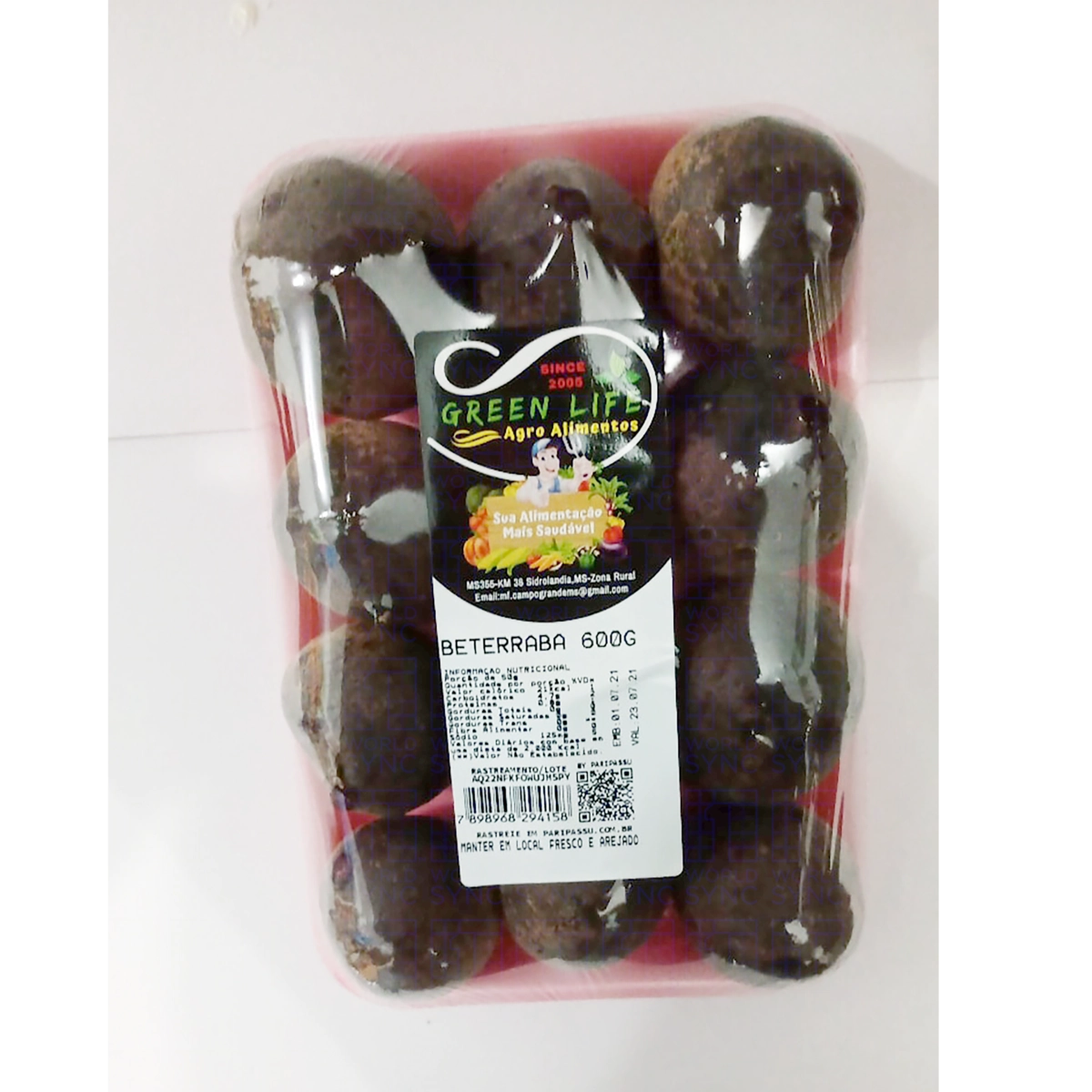 Beterraba Green Life 600g