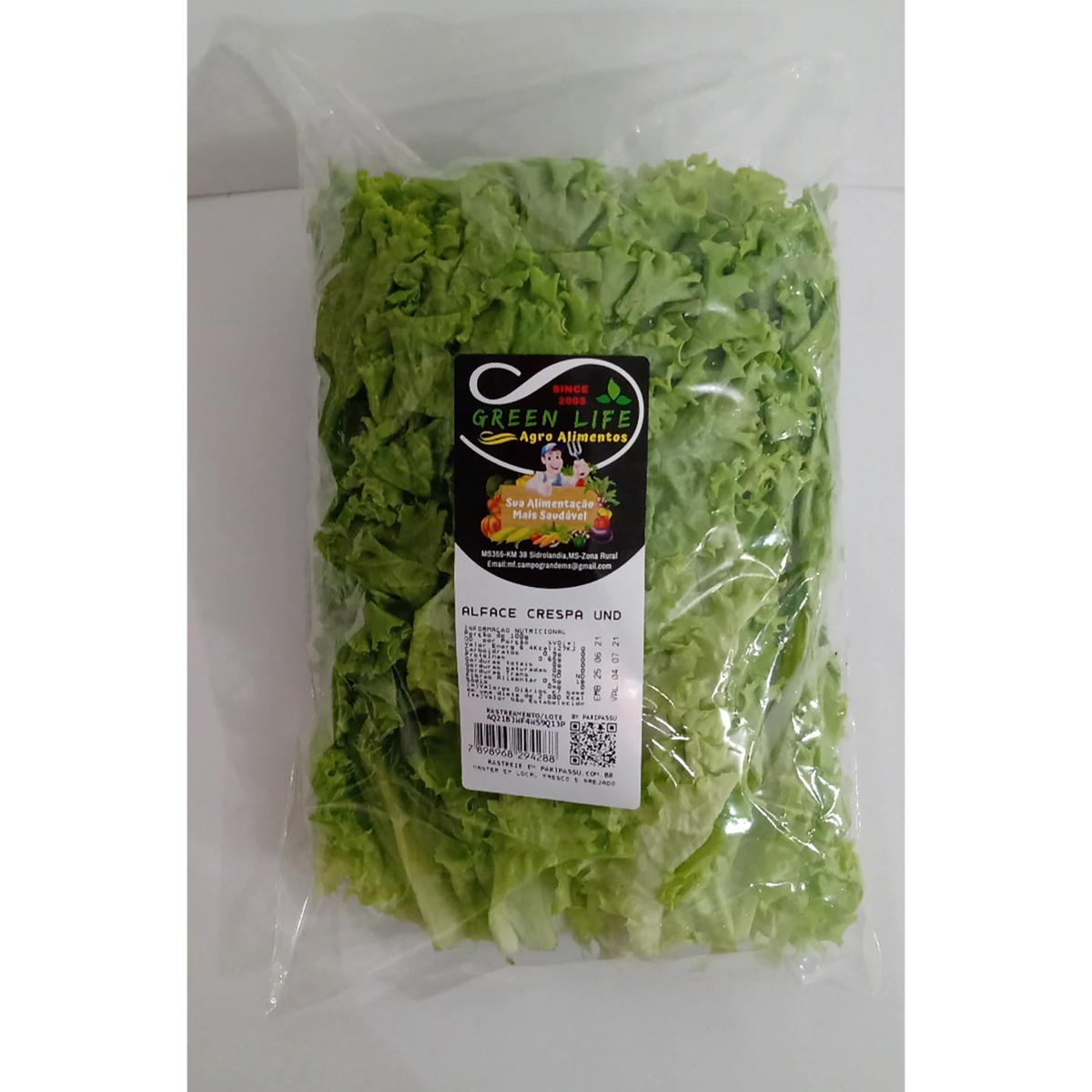 Alface Crespa Green Life