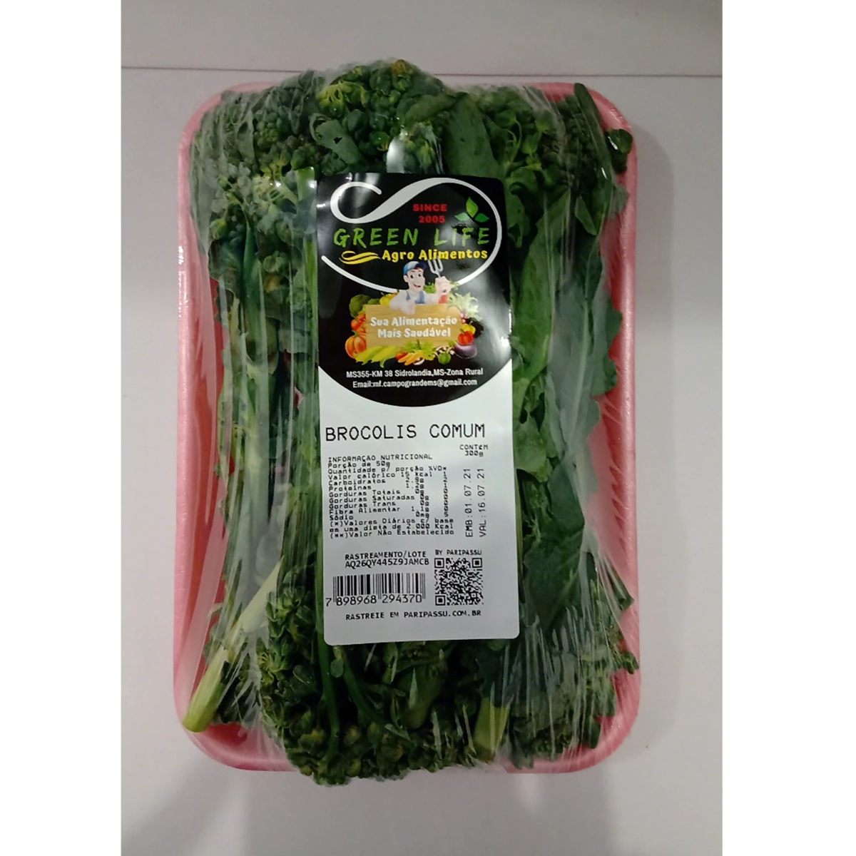 Brócolis Comum Green Life 300g