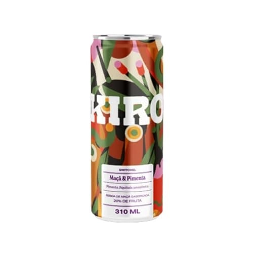 Bebida Kiro Artesanal Maçã Pimenta Lata 310ml