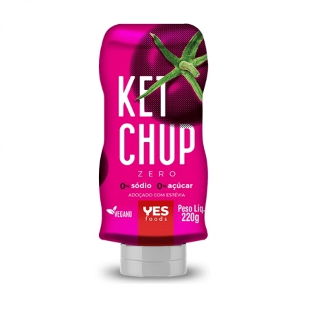 Ketchup Yes Foods 220g Zero