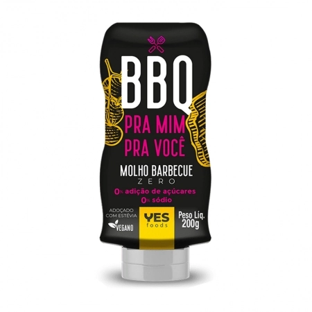 Molho Barbecue Yes Foods 220g Zero