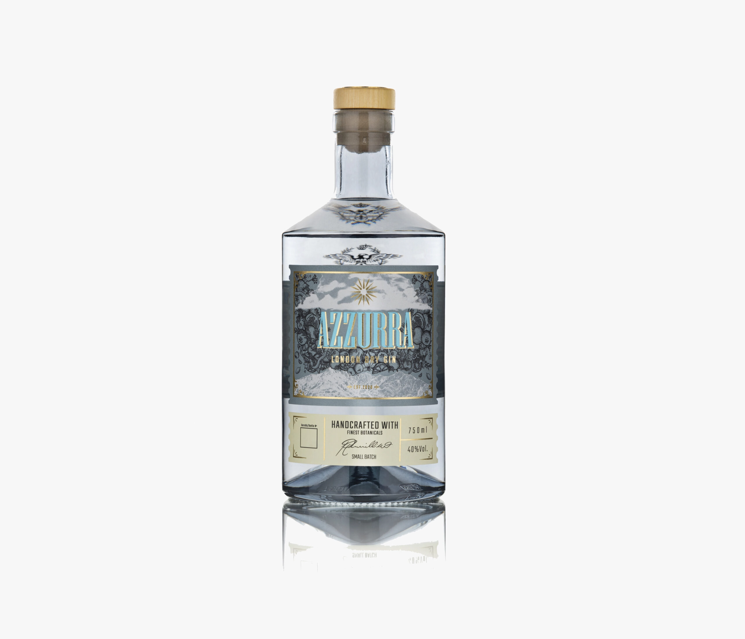 Gin 750ml Azzurra