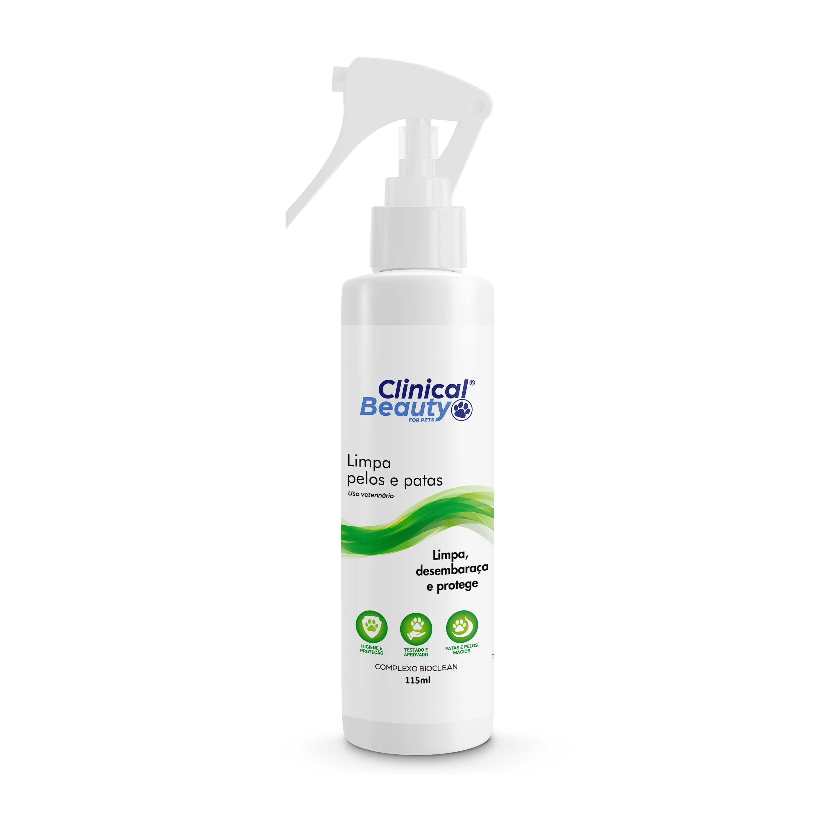 Limpa Pelos E Patas 115ml