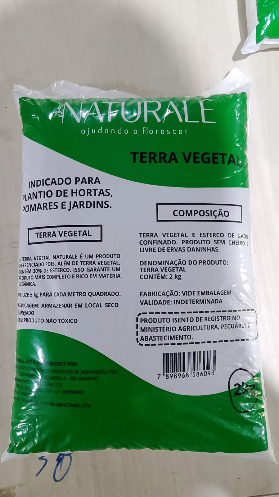 Fert.naturale 3l Terra Vegetal