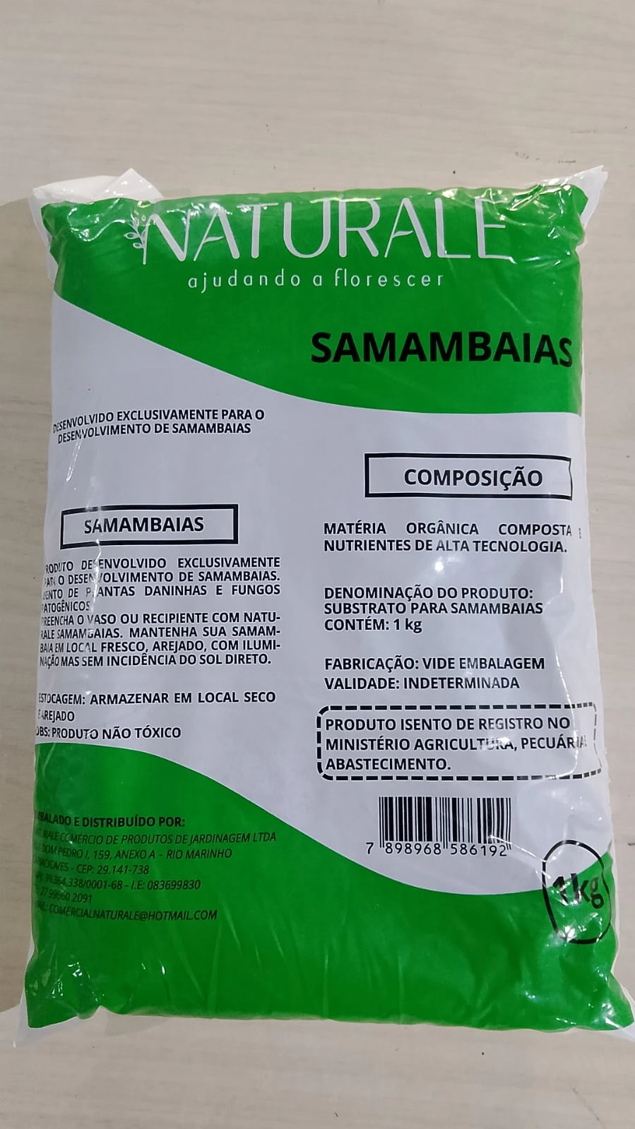 Fert.naturale 1kg Samambaia
