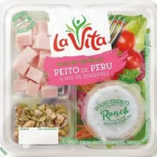 Salada Completa La Vita Peito De Peru 200g
